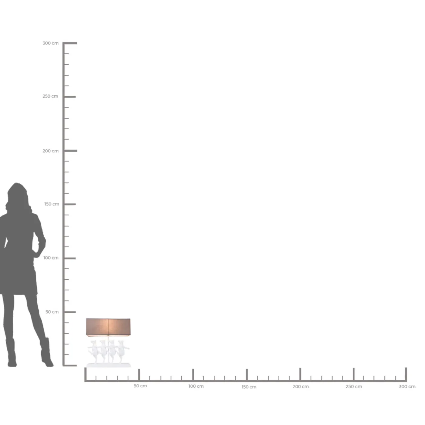 KARE Design Lampe A Poser Dancing Cows