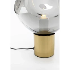 KARE Design Lampe A Poser Dough Argente 38Cm