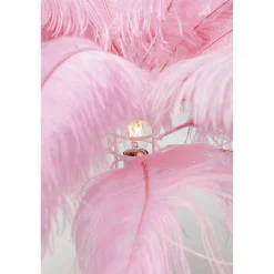 KARE Design Lampe A Poser Feather Palm Fuchsia 60Cm