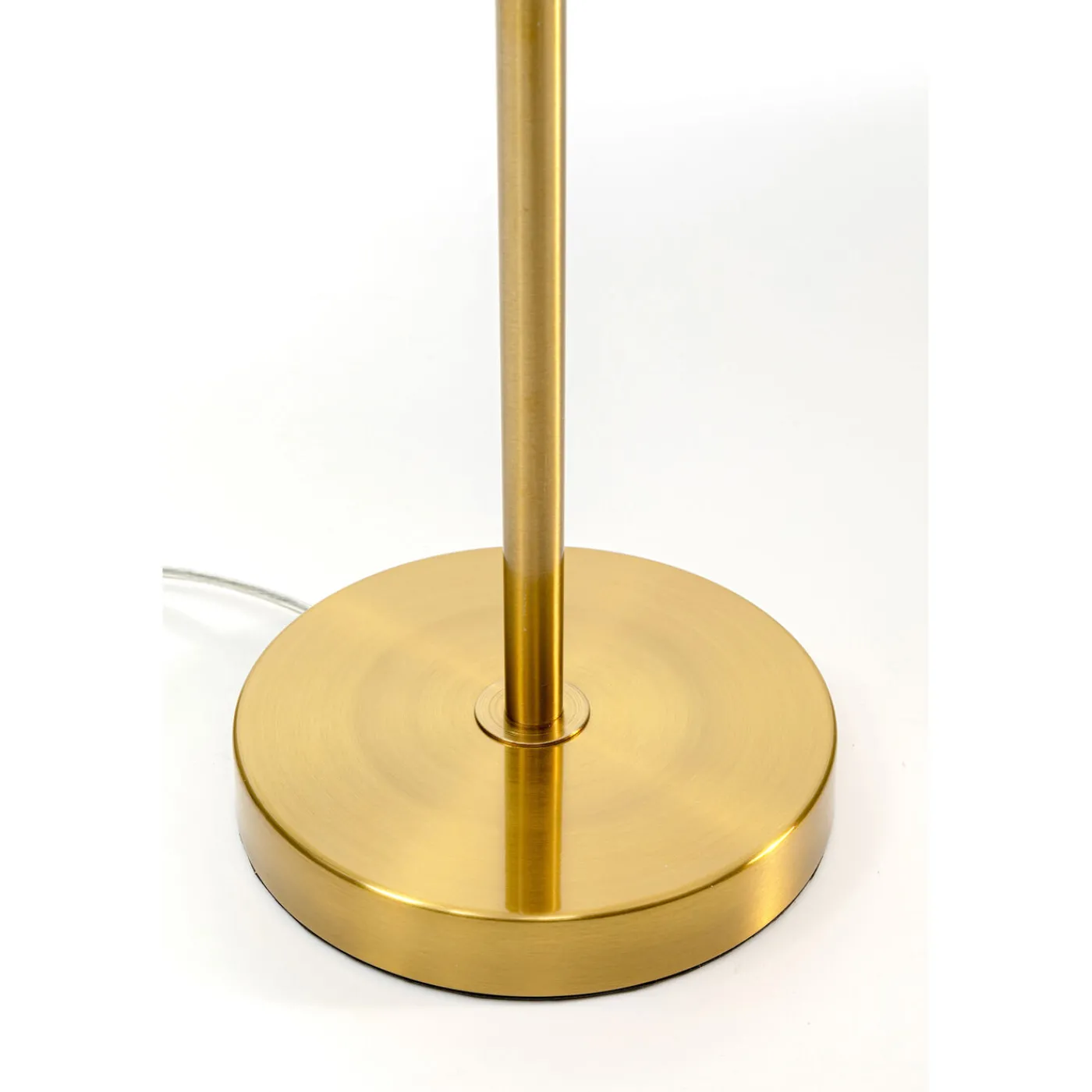 KARE Design Lampe A Poser Feather Palm Blanc 60Cm