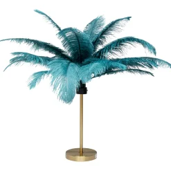 KARE Design Lampe A Poser Feather Palm Vert 60Cm