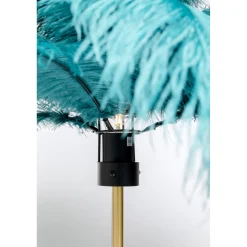 KARE Design Lampe A Poser Feather Palm Vert 60Cm