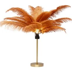KARE Design Lampe A Poser Feather Palm Rusty Red 60Cm