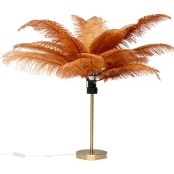KARE Design Lampe A Poser Feather Palm Rusty Red 60Cm