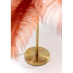 KARE Design Lampe A Poser Feather Palm Rusty Red 60Cm