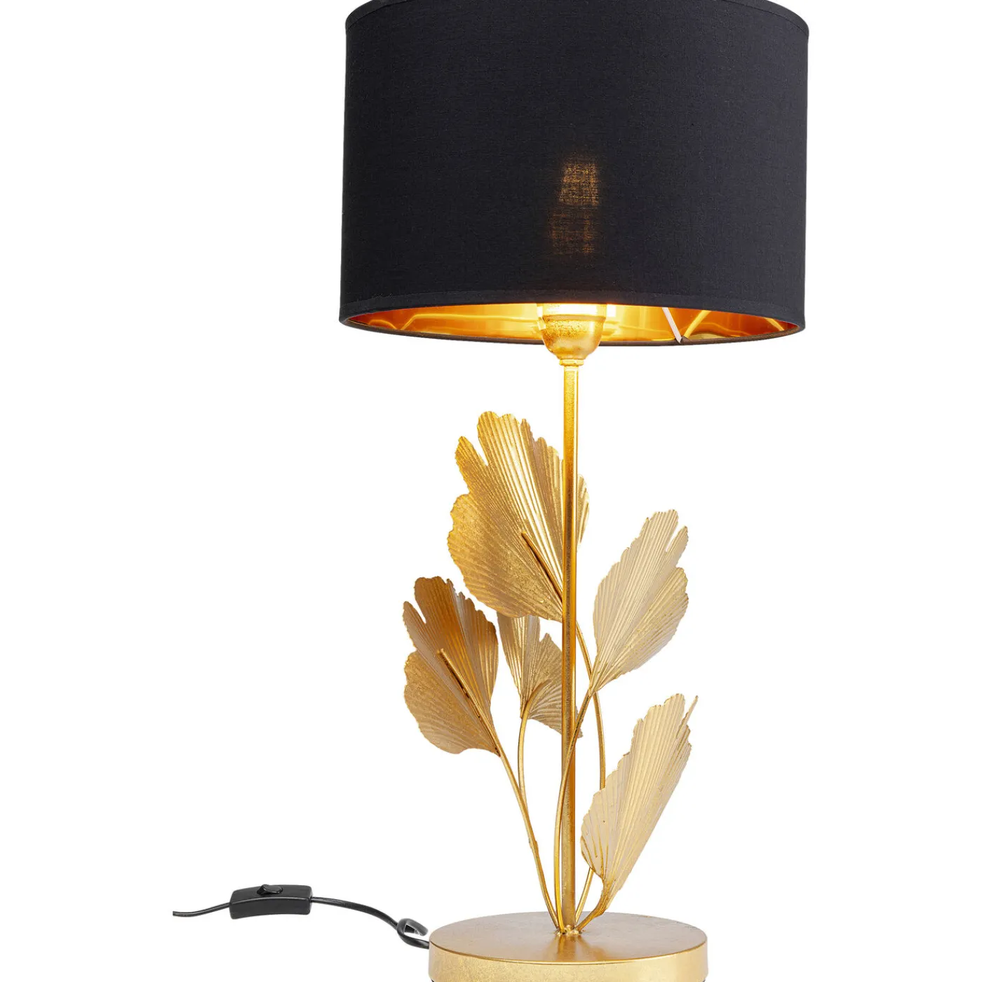 KARE Design Lampe A Poser Flores Dore 62Cm