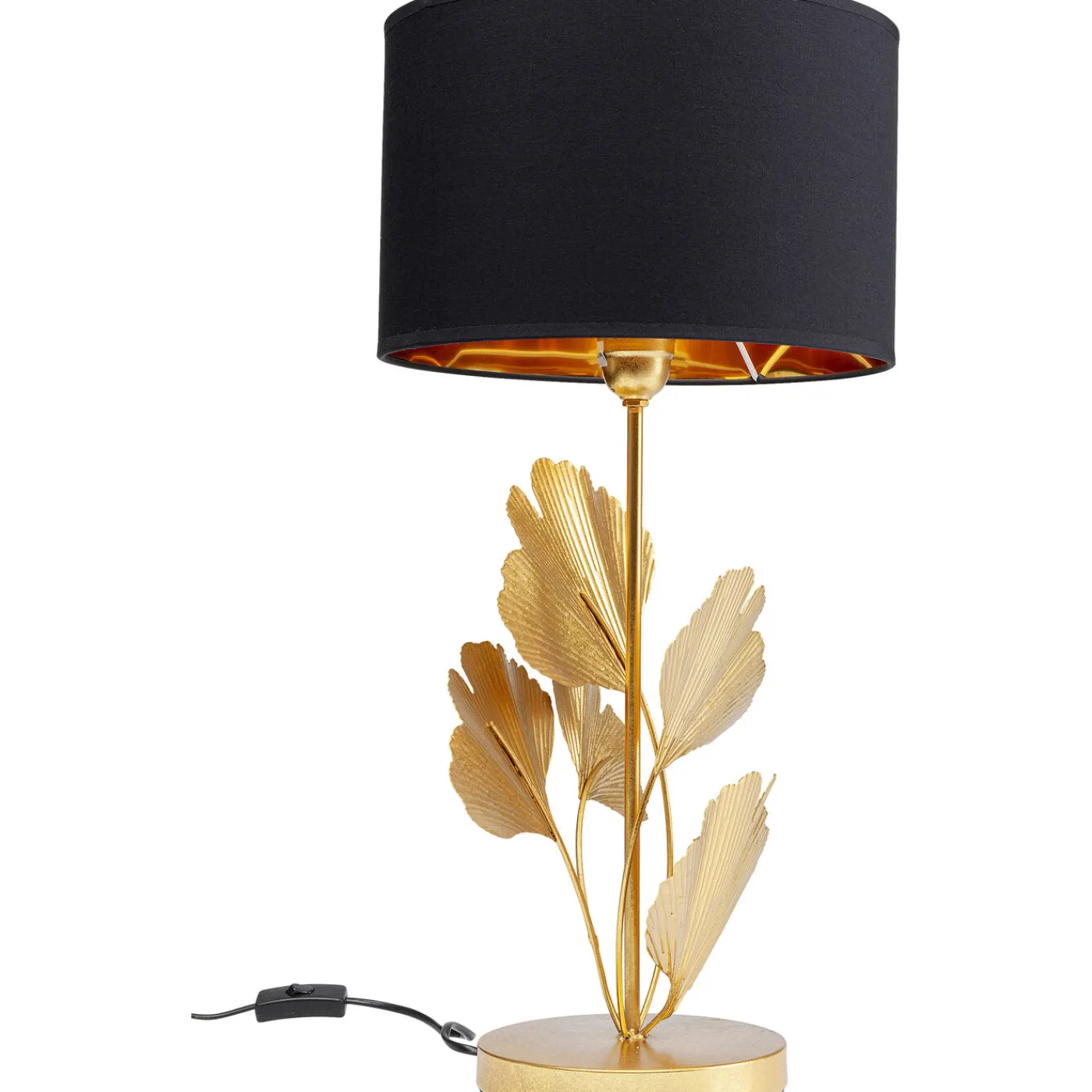 KARE Design Lampe A Poser Flores Dore 62Cm
