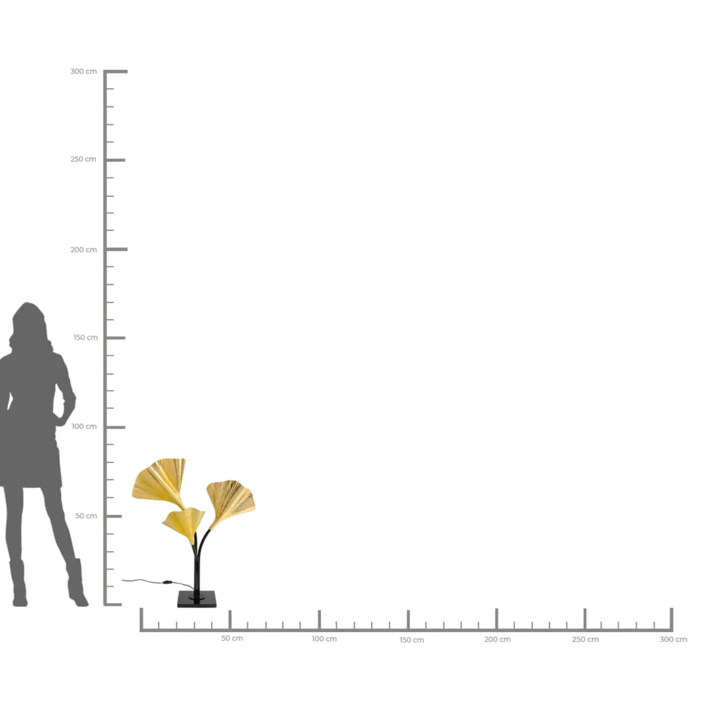 KARE Design Lampe A Poser Ginkgo Tre 83