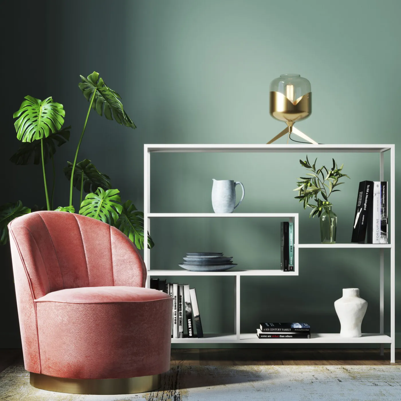 KARE Design Lampe A Poser Golden Goblet Ball