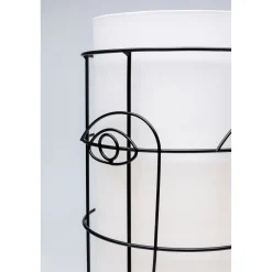 KARE Design Lampe A Poser Grid Face Blanc 60Cm