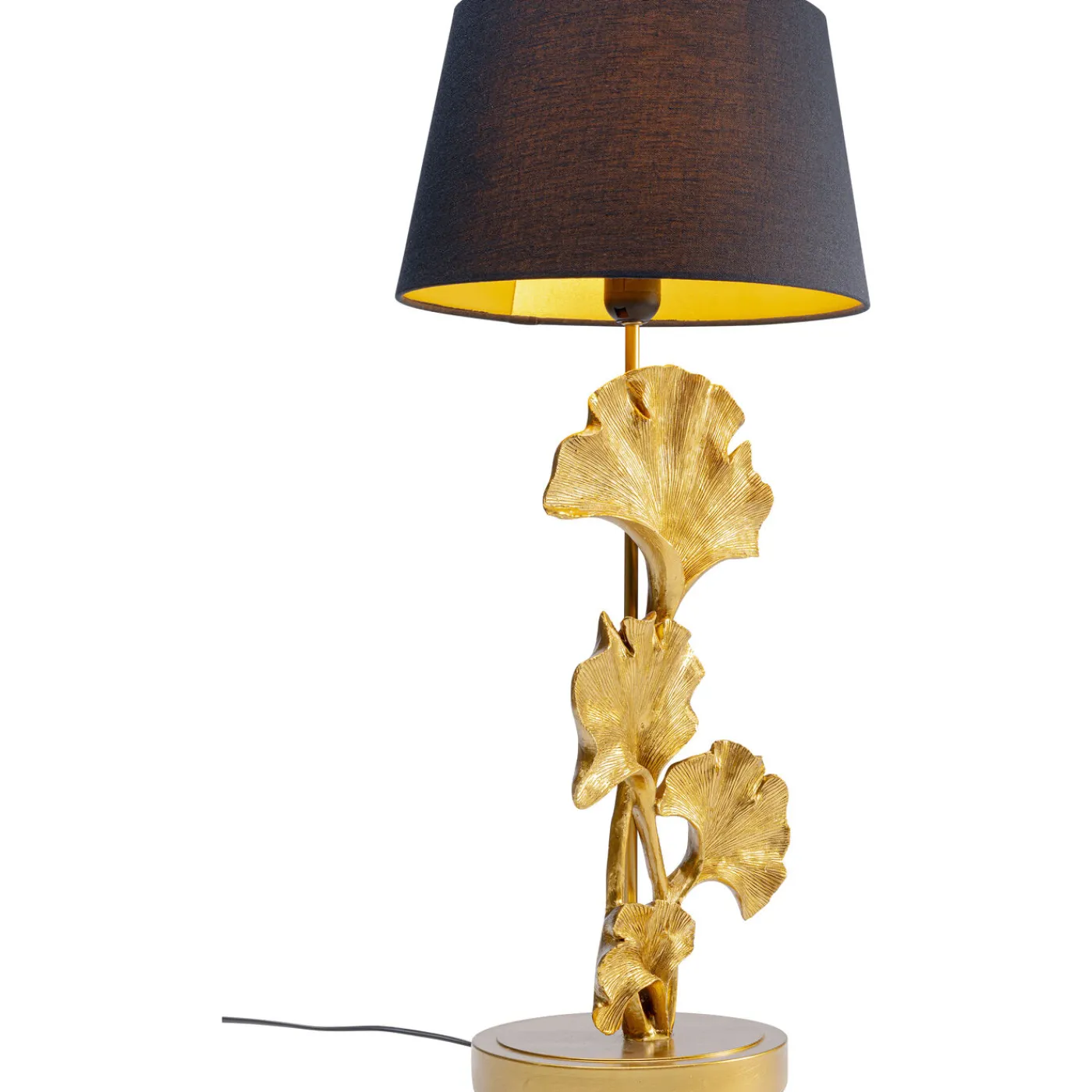 KARE Design Lampe A Poser Leaf Dore 69Cm