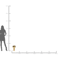 KARE Design Lampe A Poser Loungy Dore 38Cm