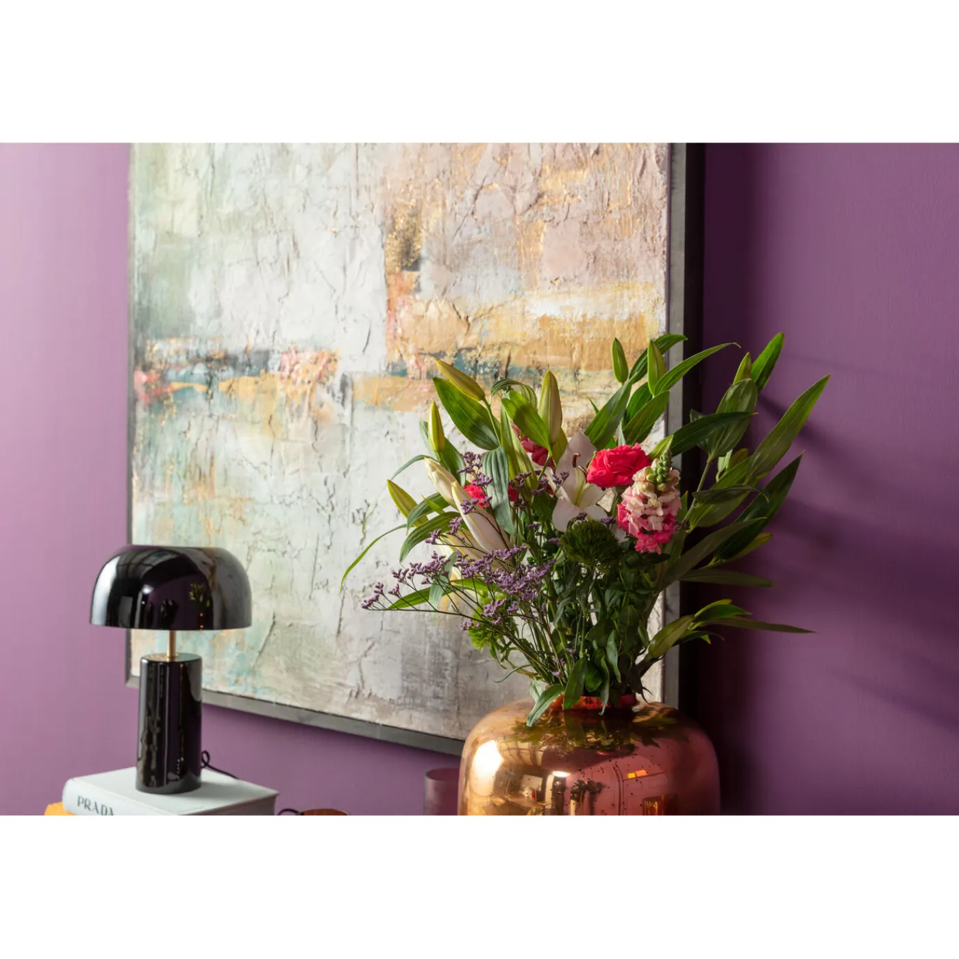 KARE Design Lampe A Poser Loungy Noir 38Cm