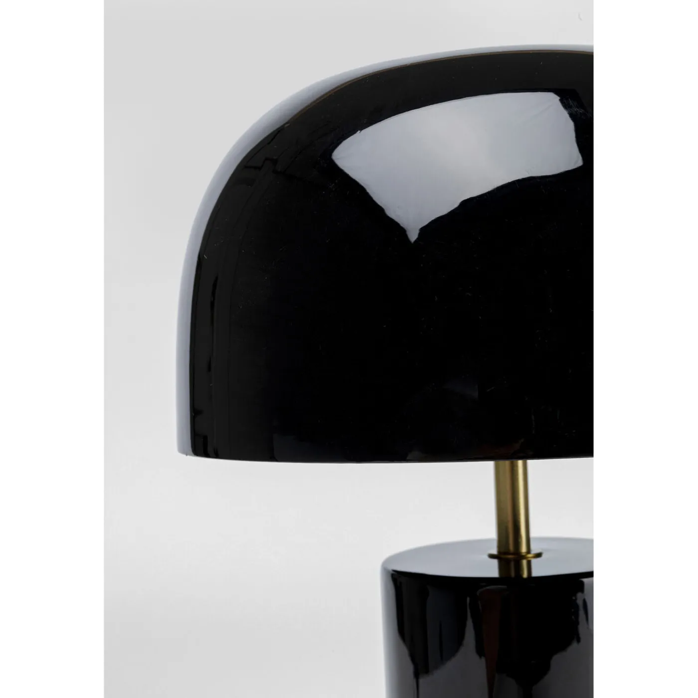 KARE Design Lampe A Poser Loungy Noir 38Cm