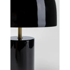 KARE Design Lampe A Poser Loungy Noir 38Cm
