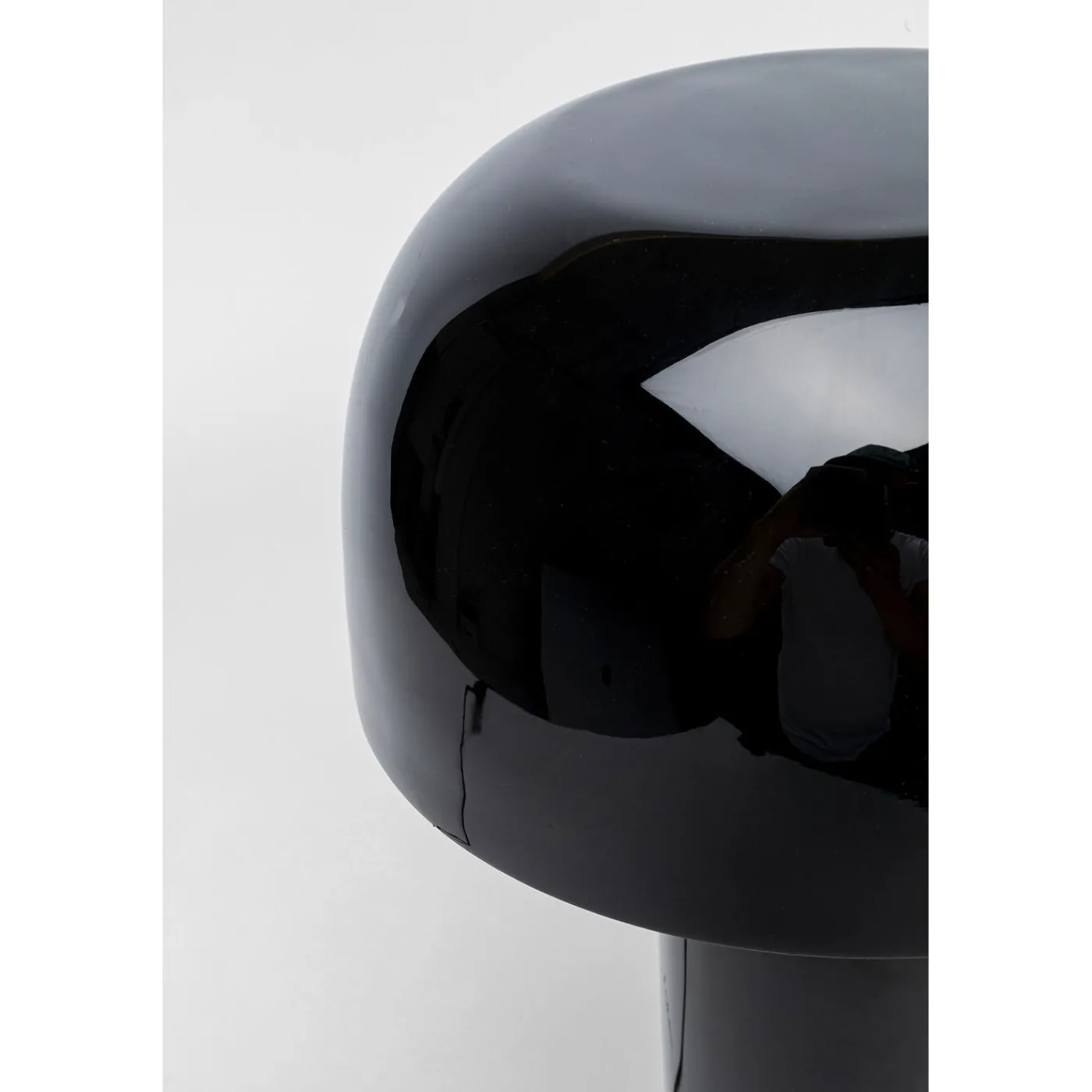 KARE Design Lampe A Poser Loungy Noir 38Cm