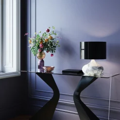 KARE Design Lampe A Poser Mamo Deluxe Blanc 37Cm