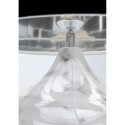 KARE Design Lampe A Poser Mamo Deluxe Blanc 37Cm