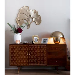 KARE Design Lampe A Poser Mushroom Laiton