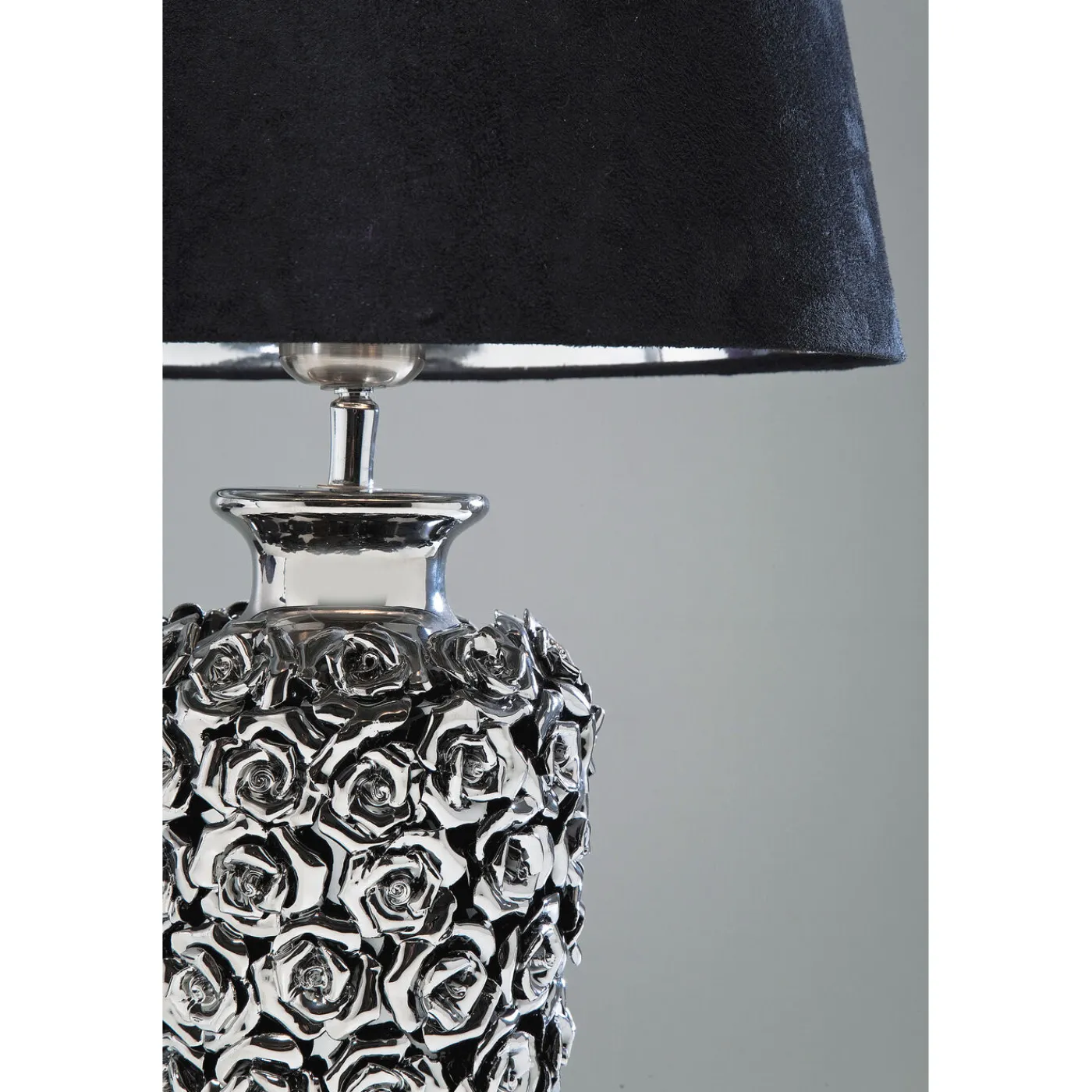 KARE Design Lampe A Poser Rose Argente´ 57Cm