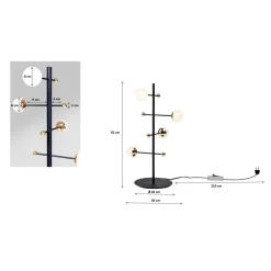 KARE Design Lampe A Poser Trapez 52