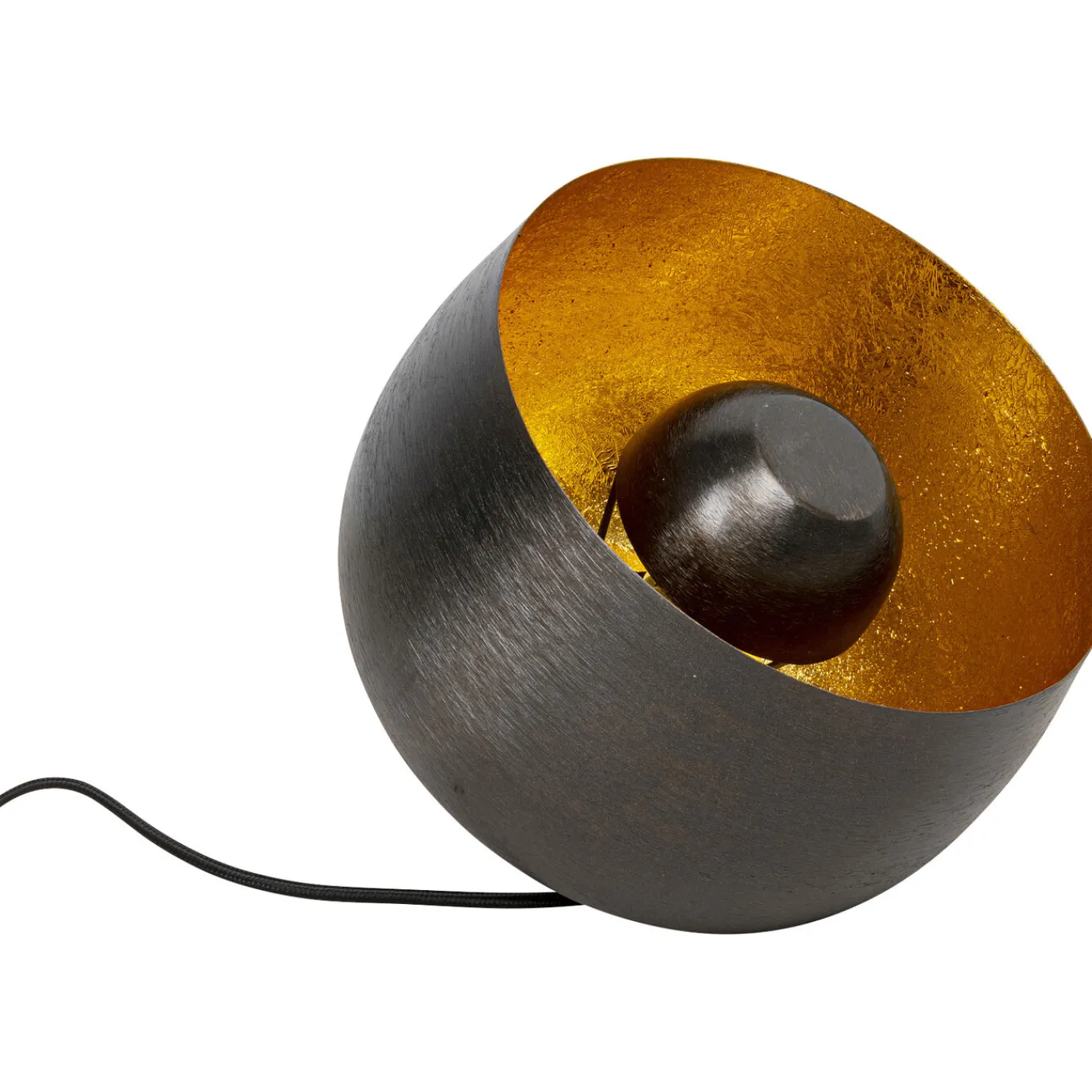 KARE Design Lampe De Sol Apollon Smooth Noir O28Cm