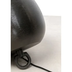 KARE Design Lampe De Sol Apollon Smooth Noir O28Cm