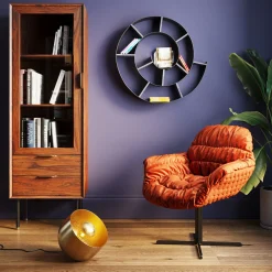 KARE Design Lampe De Sol Apollon Smooth Dore O28Cm