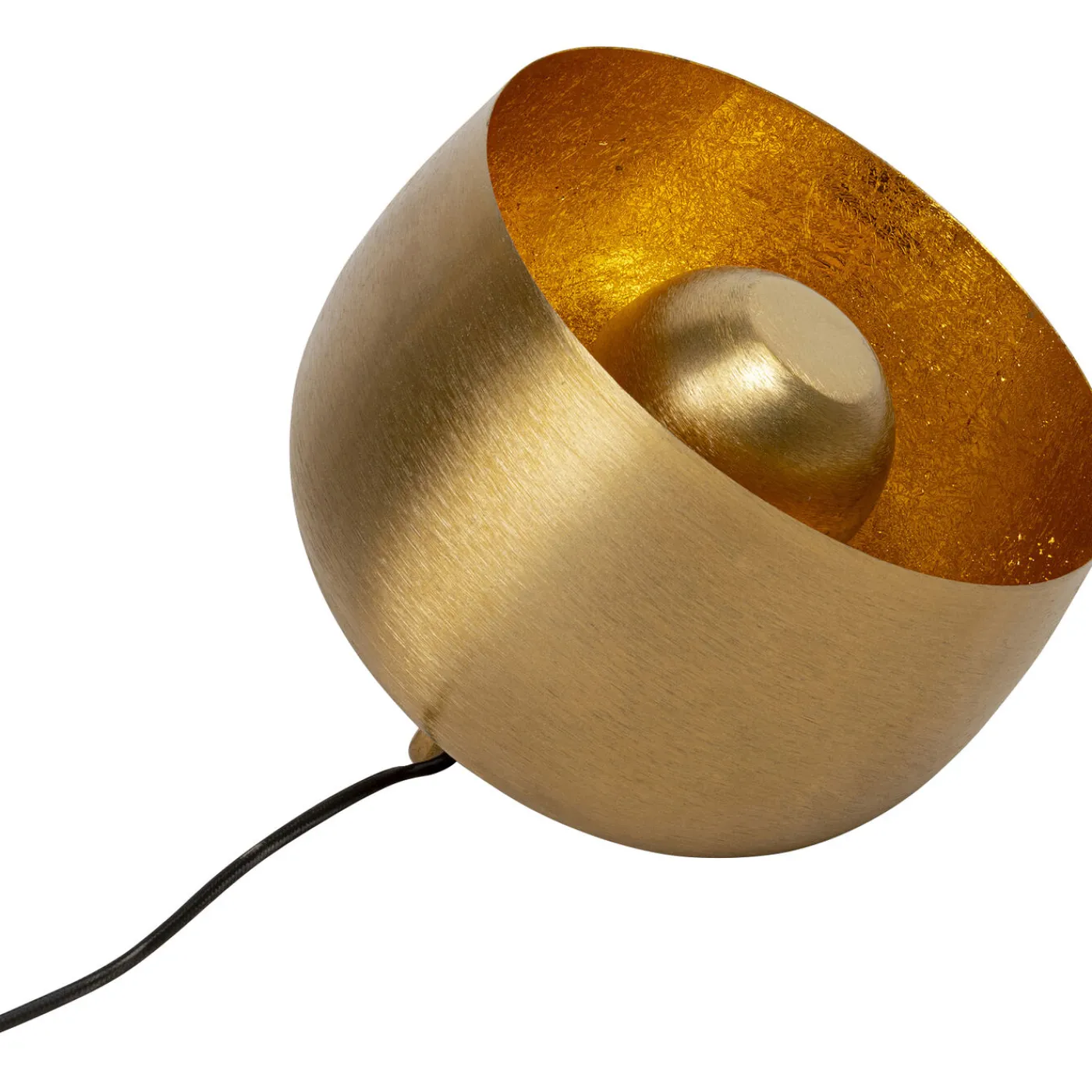 KARE Design Lampe De Sol Apollon Smooth Dore O28Cm