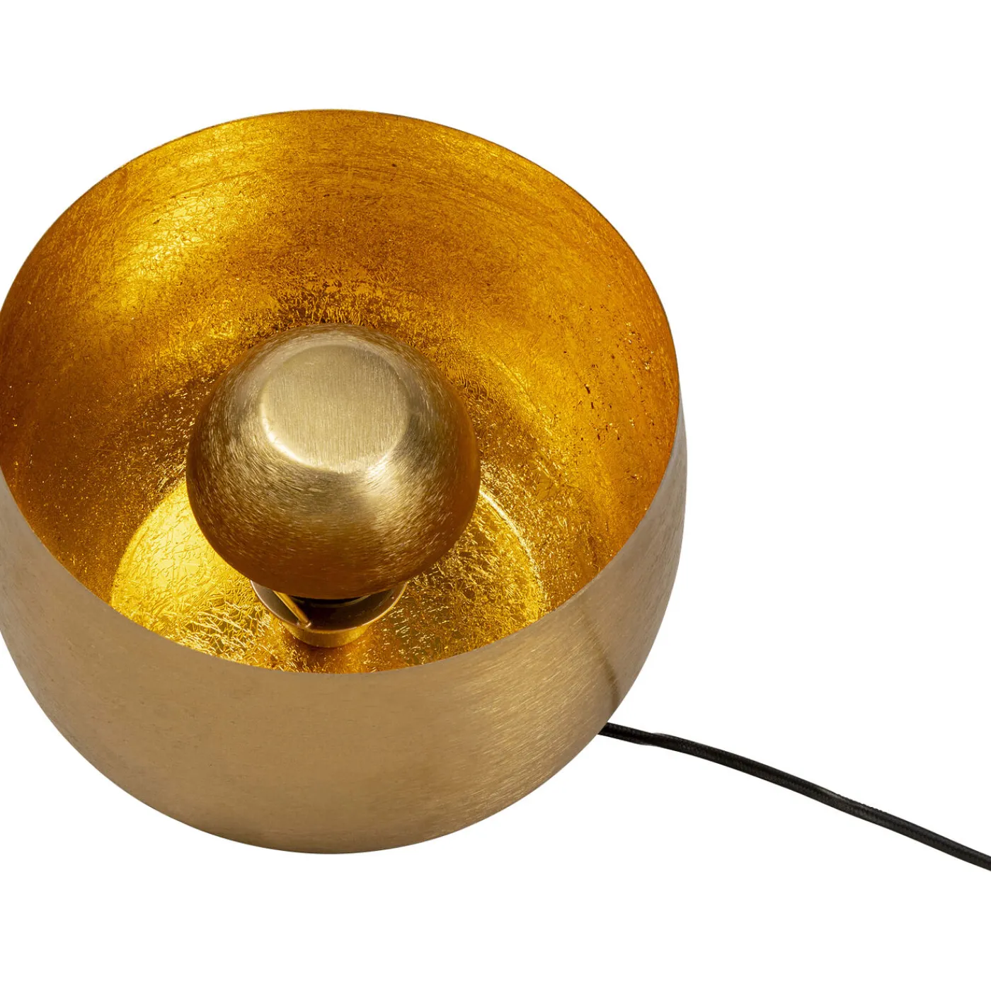 KARE Design Lampe De Sol Apollon Smooth Dore O28Cm