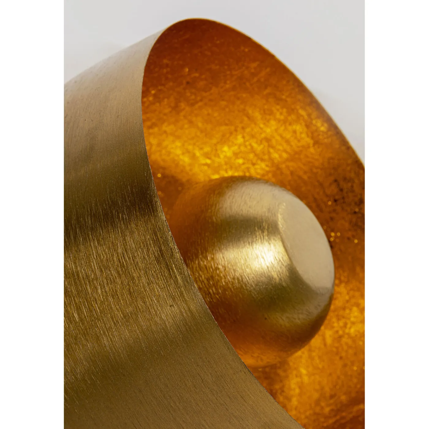 KARE Design Lampe De Sol Apollon Smooth Dore O28Cm