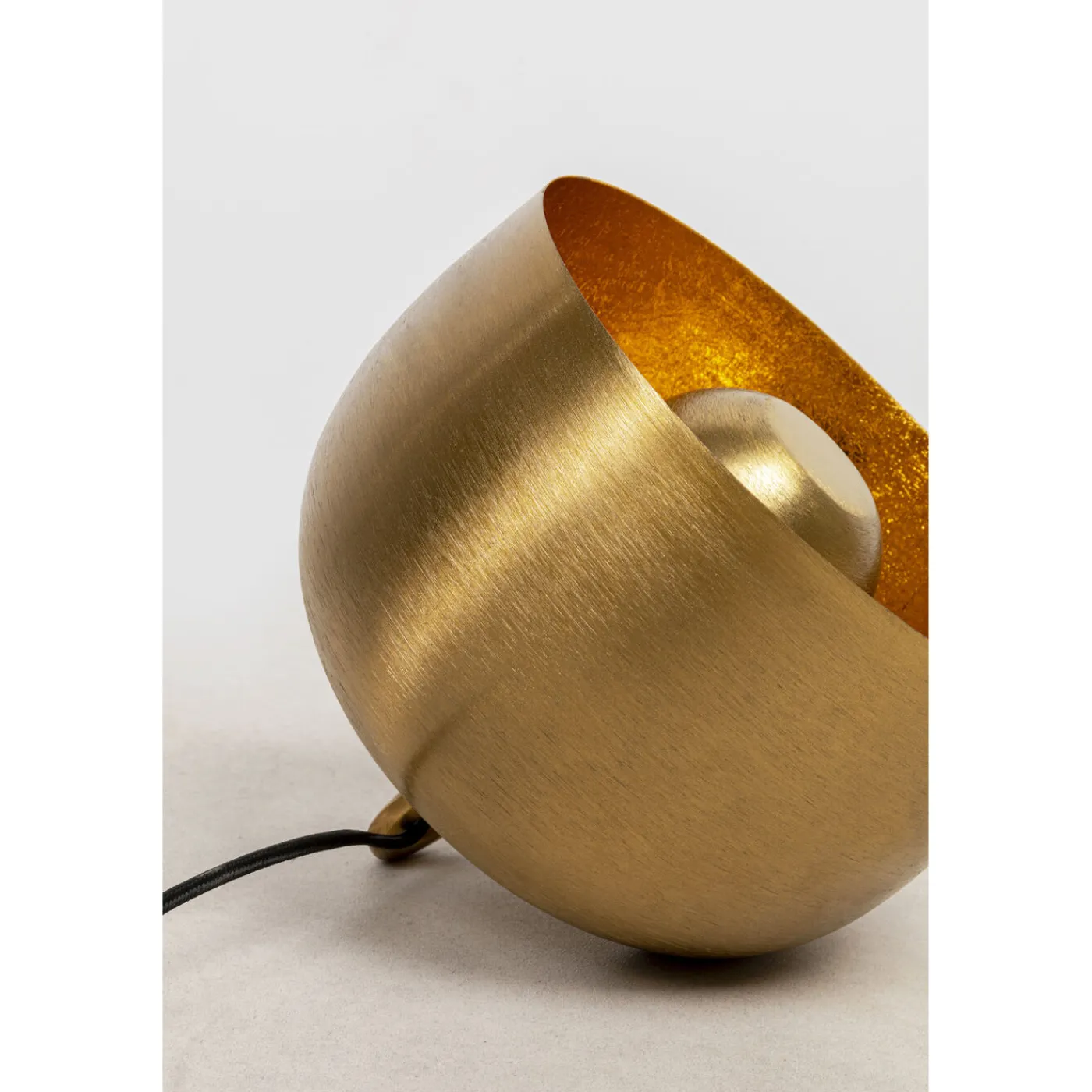 KARE Design Lampe De Sol Apollon Smooth Dore O28Cm