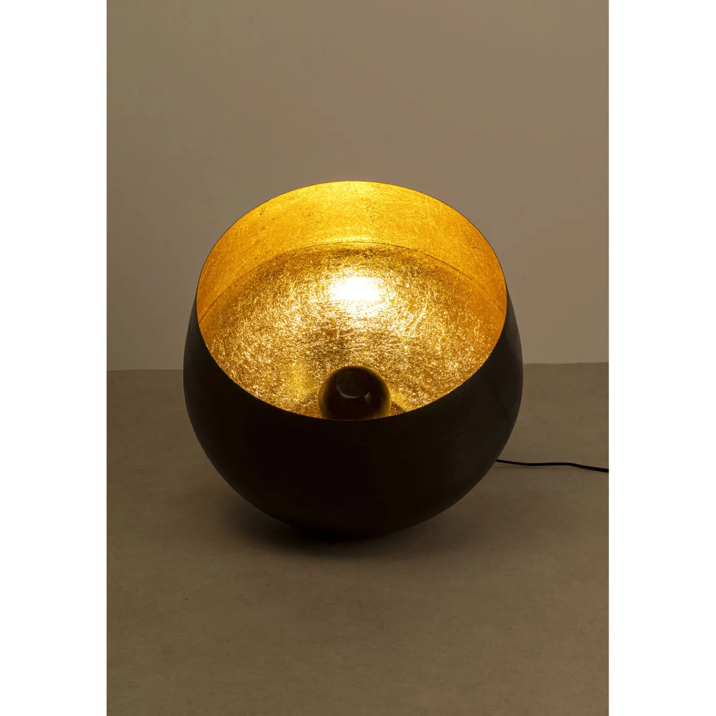 KARE Design Lampe De Sol Apollon Smooth Noir O50Cm