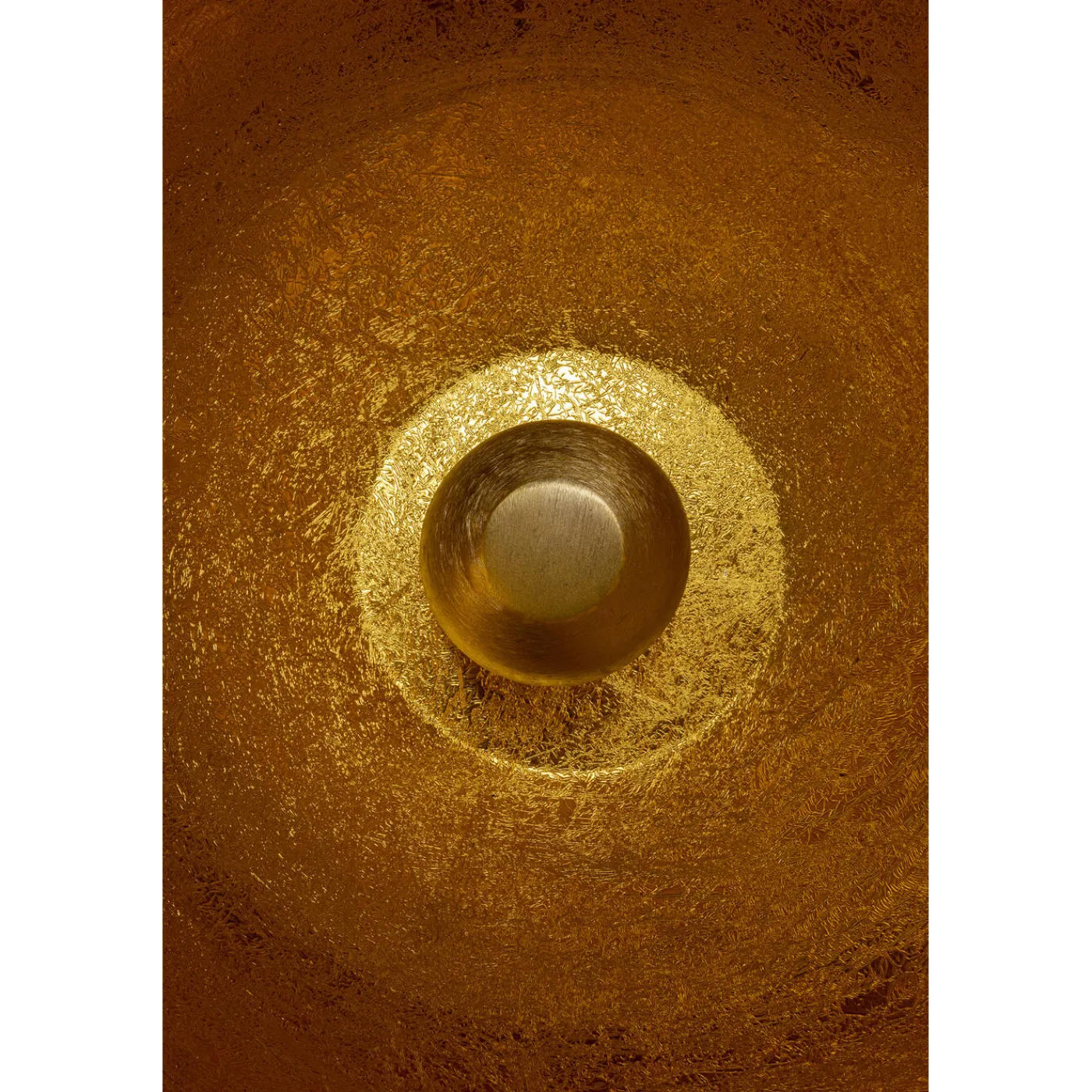 KARE Design Lampe De Sol Apollon Smooth Dore O50Cm