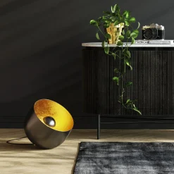 KARE Design Lampe De Sol Apollon Smooth Noir O35Cm