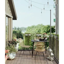 KARE Design Lanterne Giardino Argente (4/Set)