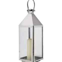 KARE Design Lanterne Giardino Argente (4/Set)