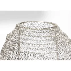 KARE Design Lanterne Mesh Argente O30Cm