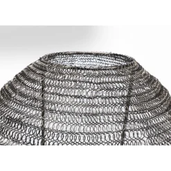 KARE Design Lanterne Mesh Noir O40Cm