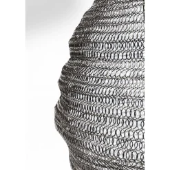 KARE Design Lanterne Mesh Noir O40Cm