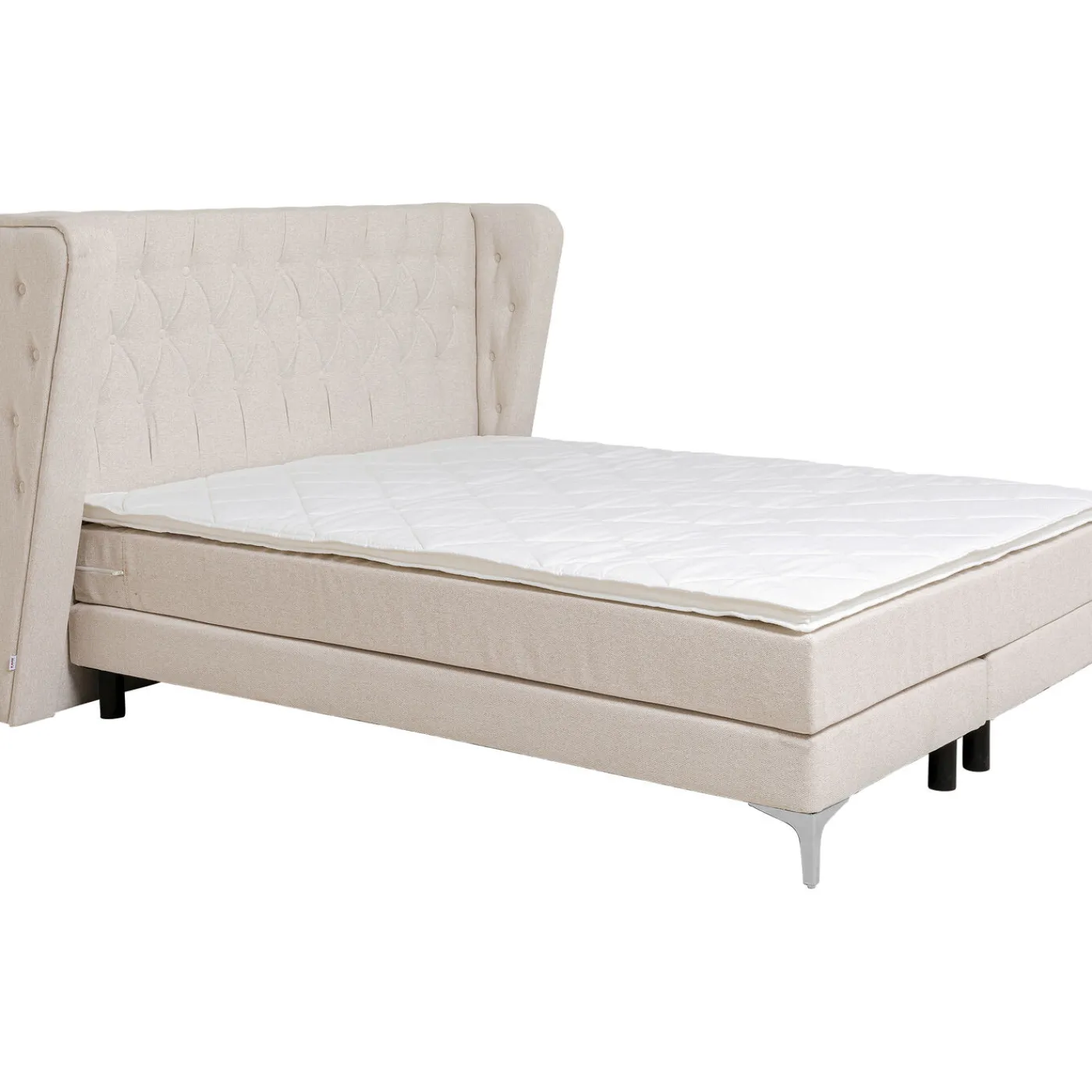 KARE Design Lit Boxspring Benito Moon Creme 160X200