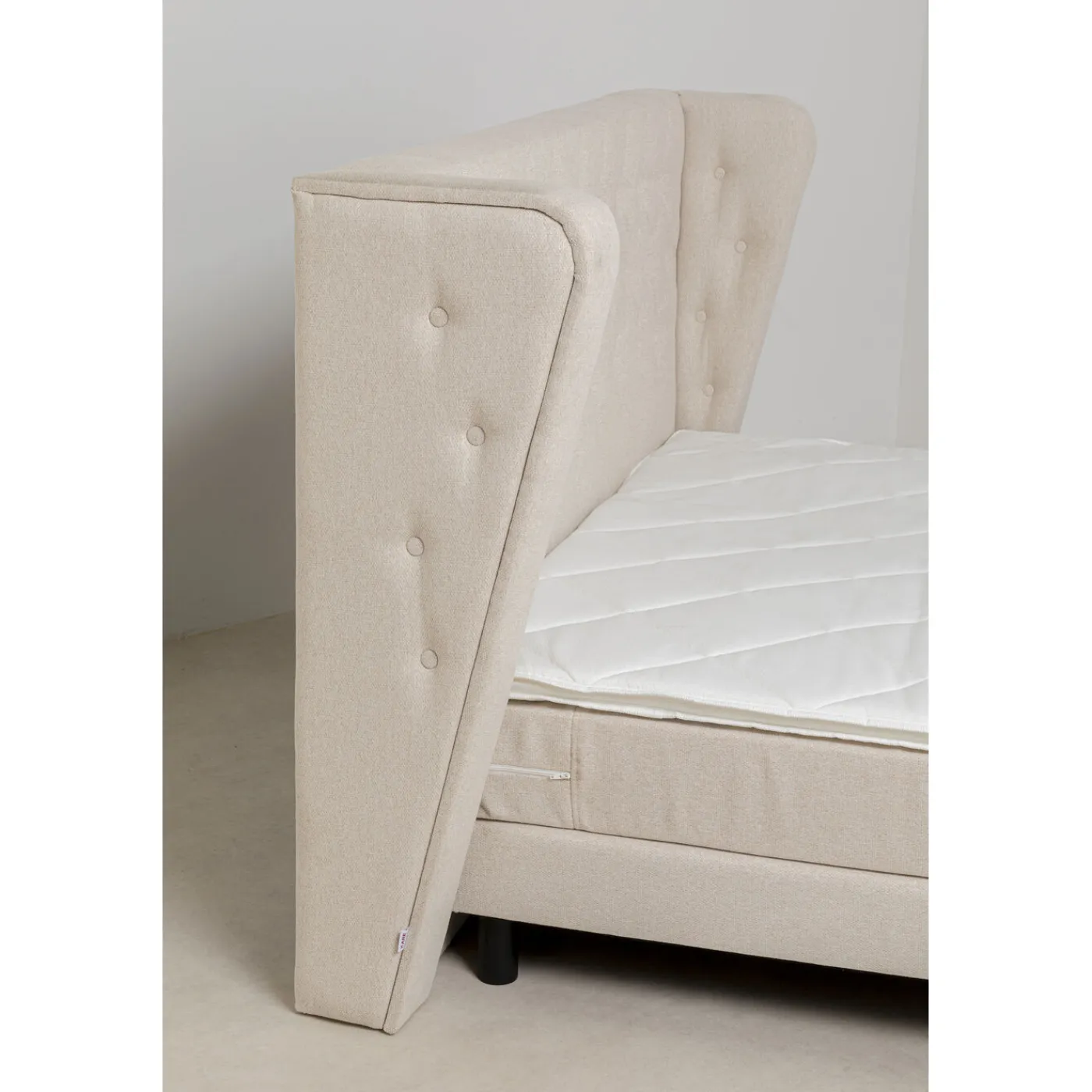 KARE Design Lit Boxspring Benito Moon Creme 180X200