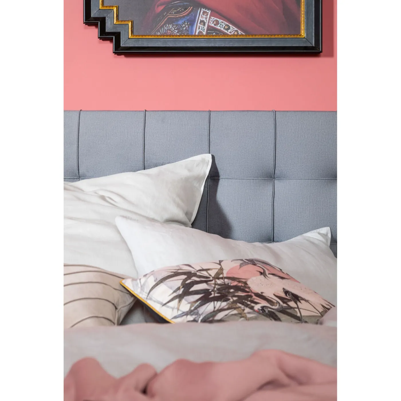 KARE Design Lit Boxspring Benito Star Gris 160X200