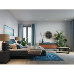 KARE Design Lit Boxspring Luna Bleu 180X200