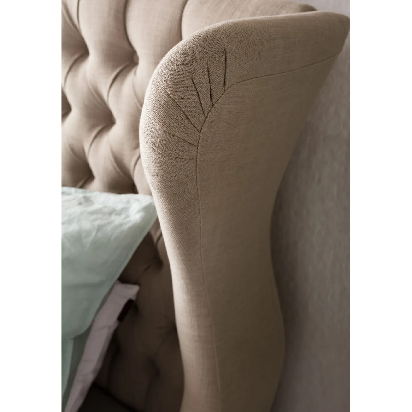 KARE Design Lit City Spirit 180X200Cm Lin Naturel