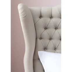 KARE Design Lit City Spirit 180X200Cm Lin Naturel