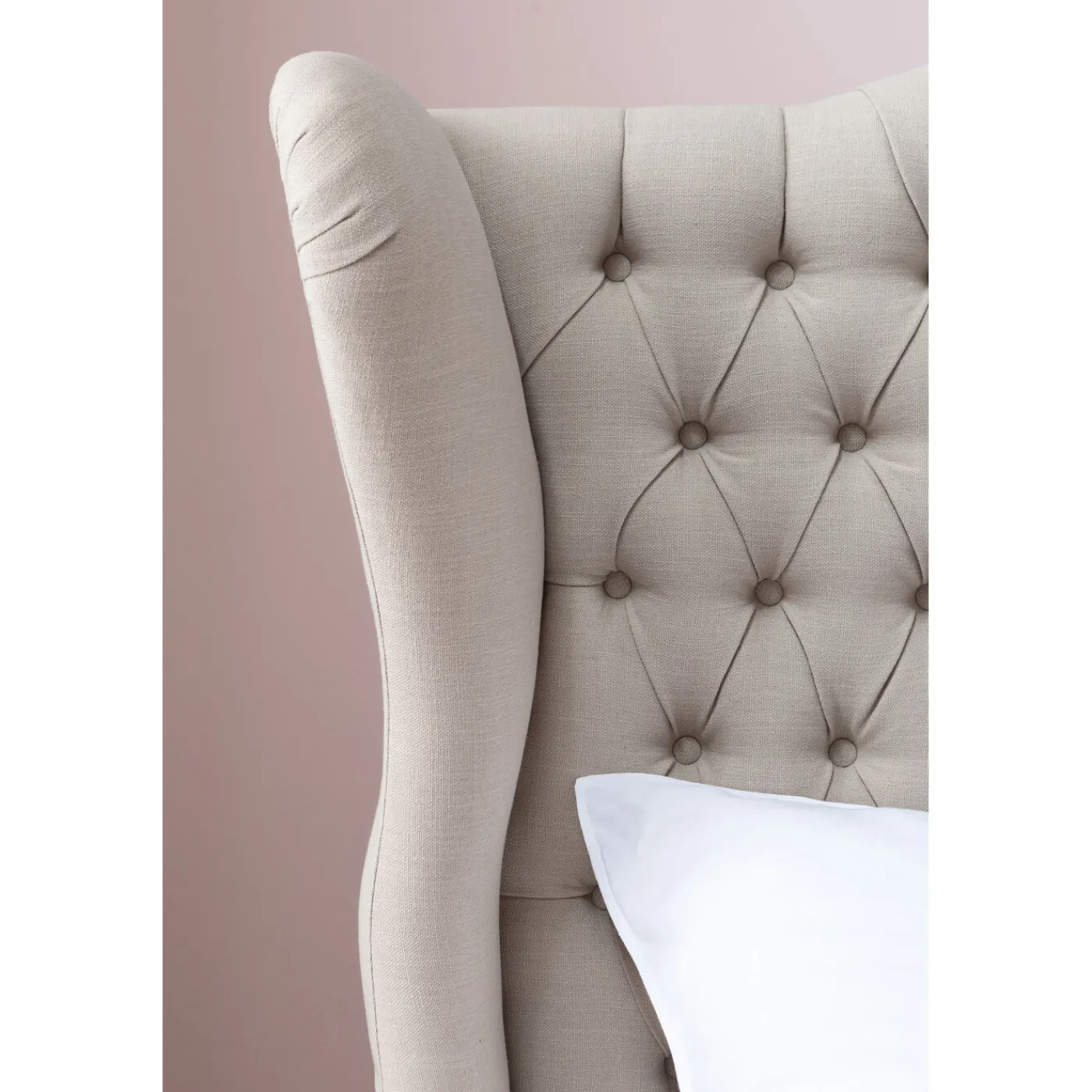 KARE Design Lit City Spirit 180X200Cm Lin Naturel