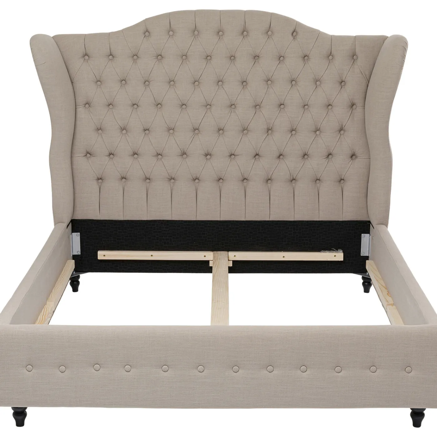 KARE Design Lit City Spirit 160X200Cm Lin Naturel