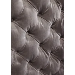 KARE Design Lit Desire Haut Gris Argente 180X200Cm