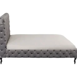 KARE Design Lit Desire Haut Gris Argente 180X200Cm